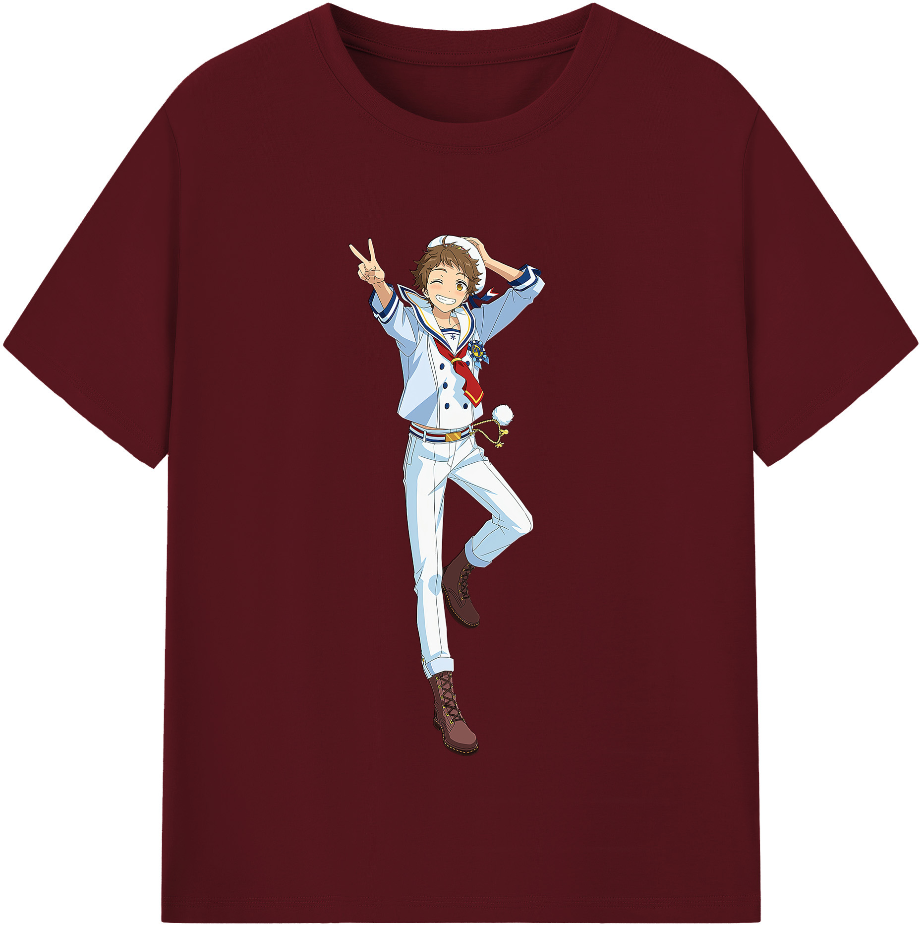 （画像用） あんさんぶるスターズ! Ensemble Stars 綿100％半袖Tシャツ（フロントプリント）